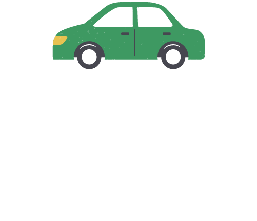 駐車場有7台